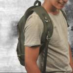 NOTA BACKPACK λαδί αδιάβροχο – δέρμα