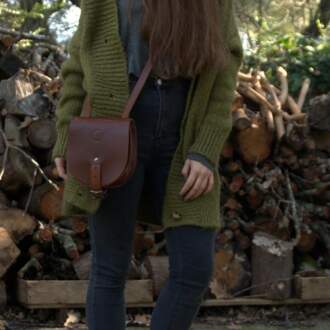 OSLO MINI BAG tabac leather