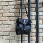 SUGAR MINI BAG black leather