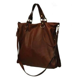 VALERIANA ΤΣΑΝΤΑ ΩΜΟΥ καφέ δέρμα