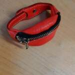 ΒΡΑΧΙΟΛΙ BELT BAG δέρμα κροκό