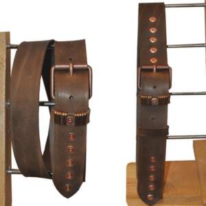BELT brown leather